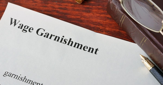 Wage Garnishment Contract